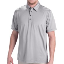 52%OFF メンズゴルフシャツ アディダスPureMotionマイクロストライプポロシャツ - ショートスリーブ（男性用） Adidas PureMotion Micro Stripe Polo Shirt - Short Sleeve (For Men)画像